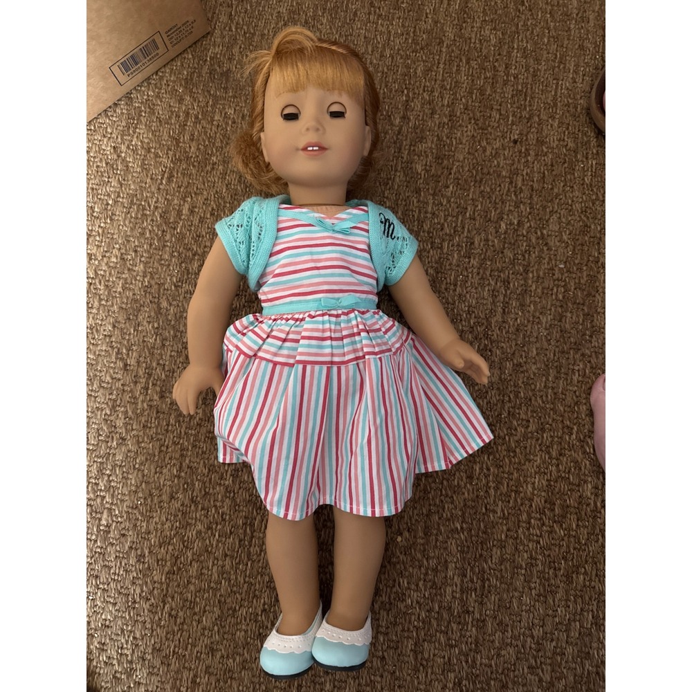 American Girl Truly Me Doll Strawberry Blonde blue hazel Eyes MaryEllen